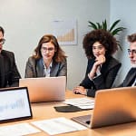 Expertos analizan datos financieros con seriedad