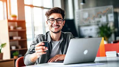 El joven emprendedor logra el éxito