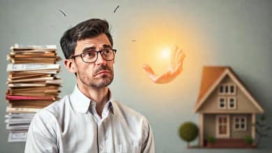 La esperanza guía a un hombre a la estabilidad