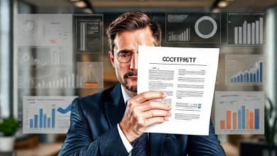 Un contrato legal requiere análisis visual