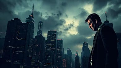 Una ciudad oscura y amenazante palpita