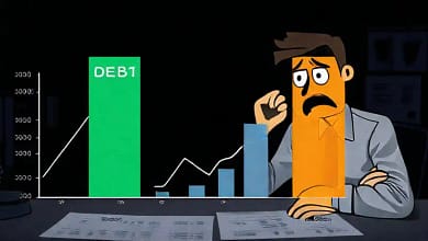 Gráficos de deuda sugieren preocupación financiera