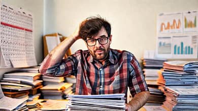 El hombre busca orden en su caos