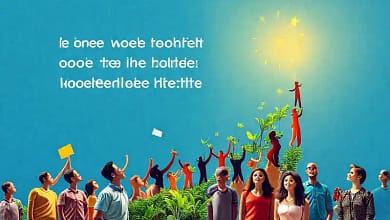 Crecimiento vibrante hacia el éxito