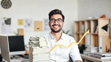 El freelancer encuentra libertad financiera serena