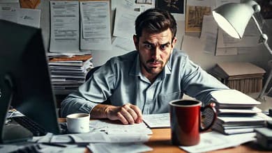 Un freelance luchaba contra el estrés y los gastos
