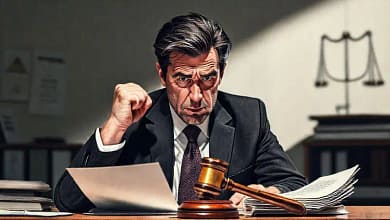 Un abogado frustrado enfrenta graves problemas legales