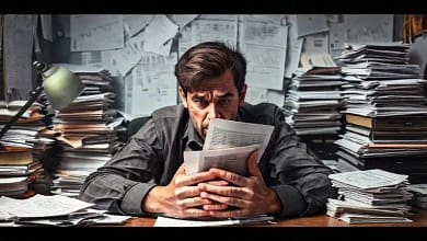 La mano lucha con la deuda