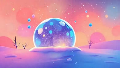 Diseño digital vibrante y moderno