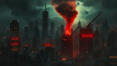 Una ciudad sombría y una crisis inminente