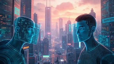 Una ciudad futurista