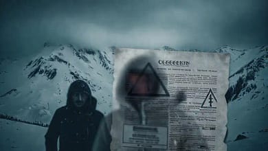 Montaña nevada: peligro