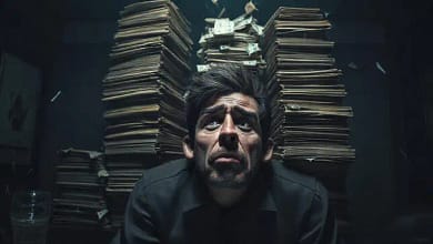 Un ser ahogado por deudas y angustia