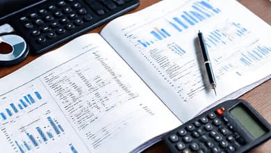 Un libro contable profesional y organizado