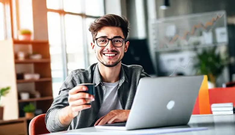 El joven emprendedor logra el éxito