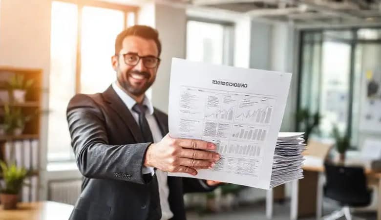 Un empresario solicita un préstamo exitoso