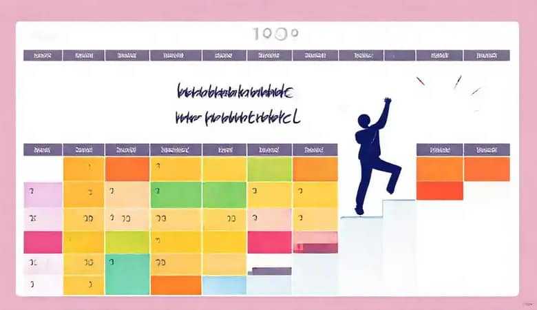 Calendario motivador inspira el éxito