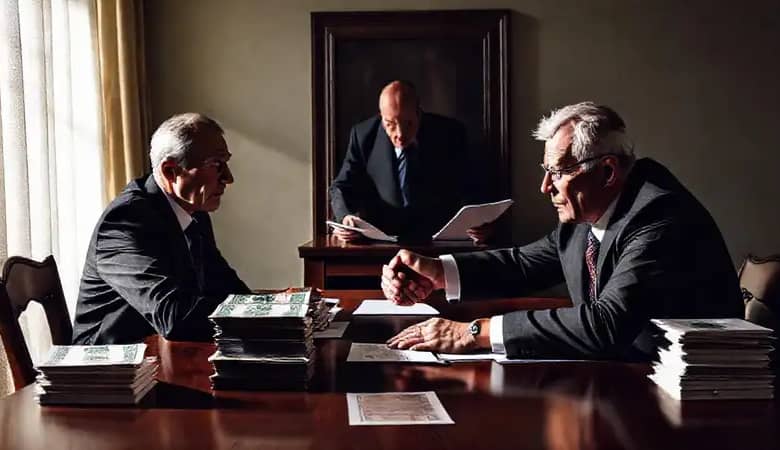 Negociaciones tensas resuelven la crisis financiera