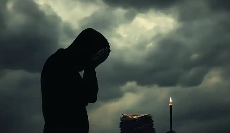 La angustia ilumina una fragilidad sombría