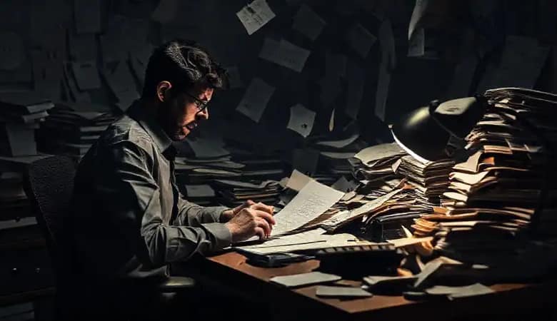 El emprendedor enfrenta un caos financiero sombrío