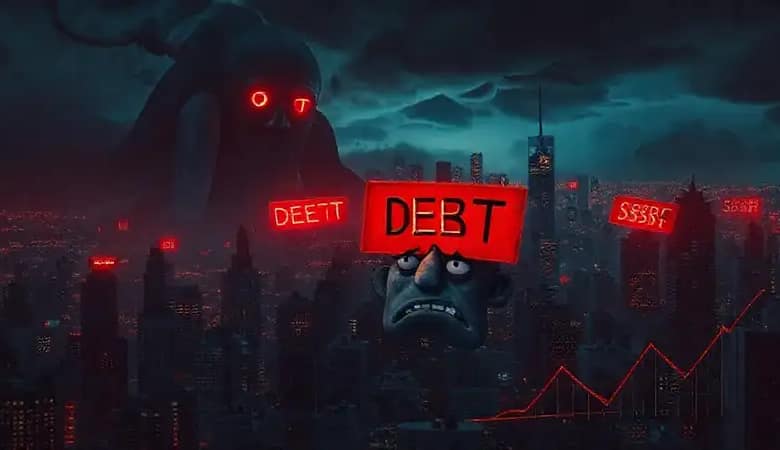 Una ciudad oscura enfrenta una crisis financiera