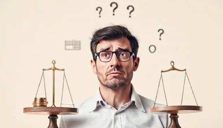 El hombre encuentra calma y optimismo
