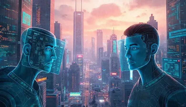 Una ciudad futurista