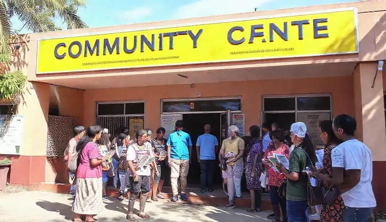 Un centro comunitario acogedor y diverso