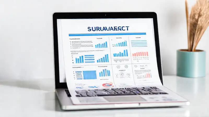 Documento de seguros claro e informativo