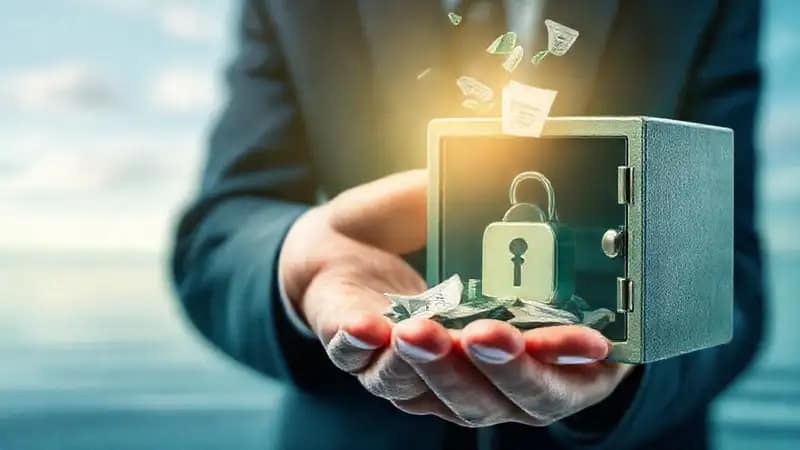 Un gráfico financiero transmite confianza y estabilidad