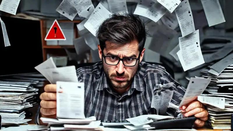 El freelance vive un caos financiero