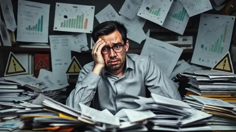 El emprendedor enfrenta un caos financiero urgente