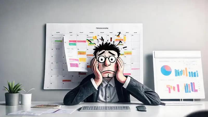 Un diseño profesional y ordenado gestiona calendarios complejos