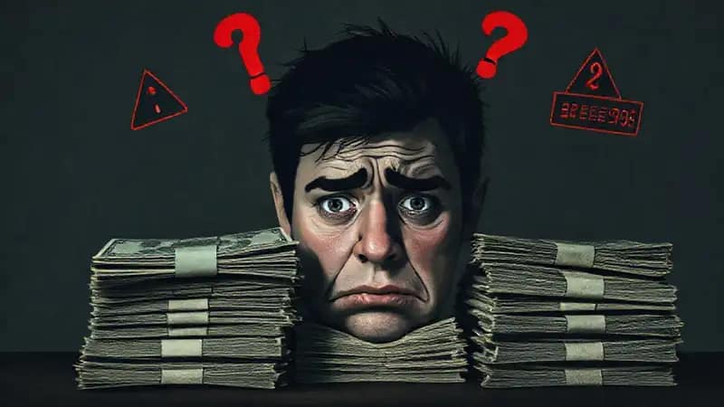 Deuda abrumadora causa angustia financiera