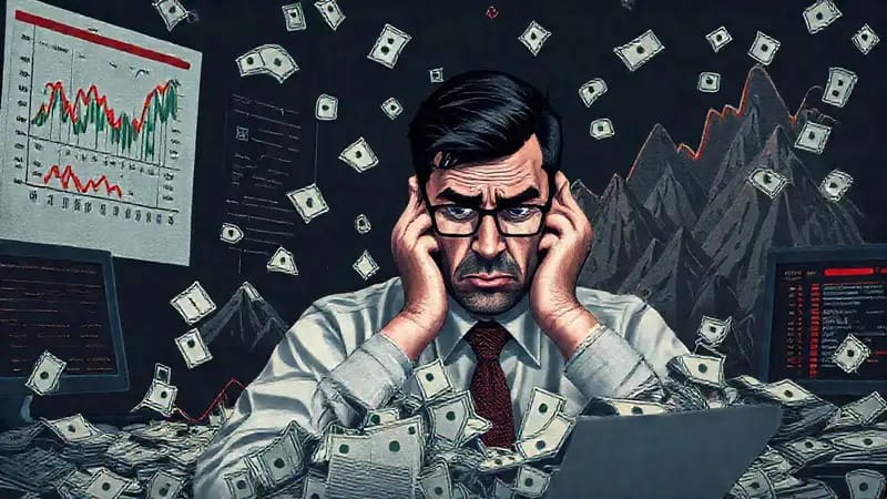 El empresario enfrenta una crisis financiera