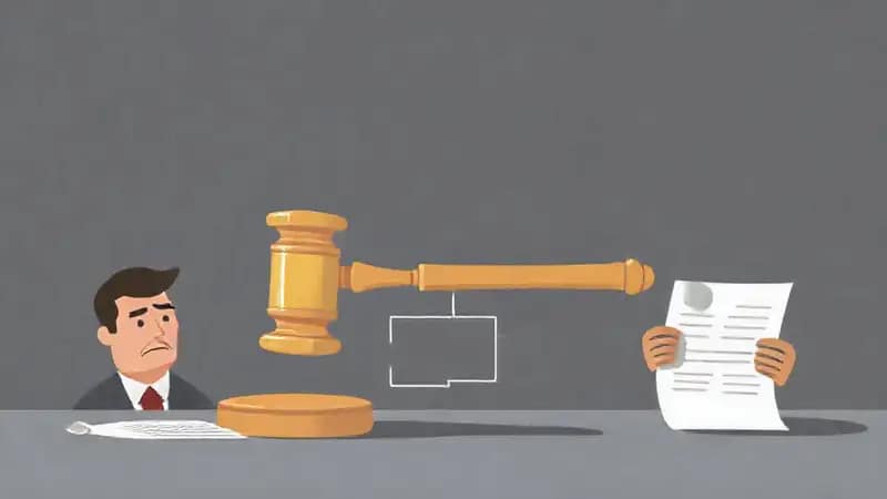 Juicio legal, atmósfera autoritaria y preocupación