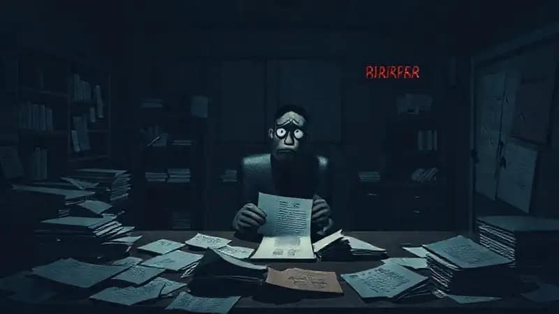 Un individuo angustiado enfrenta graves problemas económicos