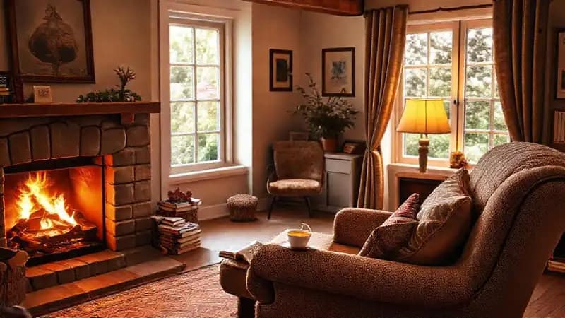 Un rincón acogedor para el bienestar