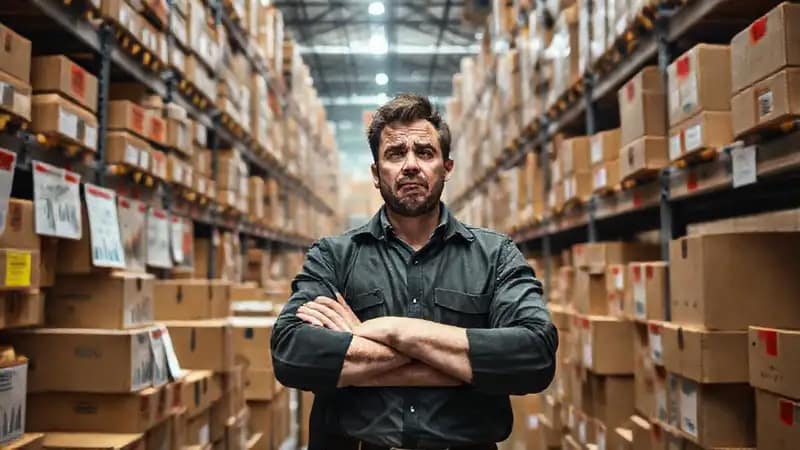 El inventario desbordado genera caos urgente