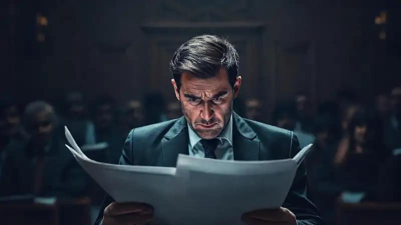 El hombre se siente abrumado por la deuda