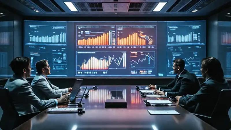 La empresa analiza datos estratégicos