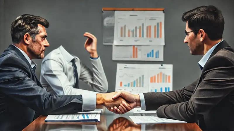 El negociador resolvió la deuda con calma