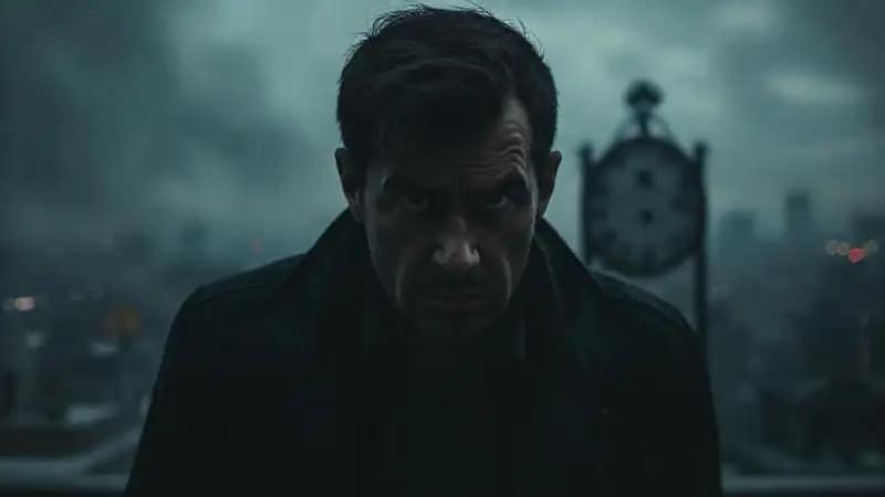 Un hombre angustiado enfrentaba un futuro sombrío