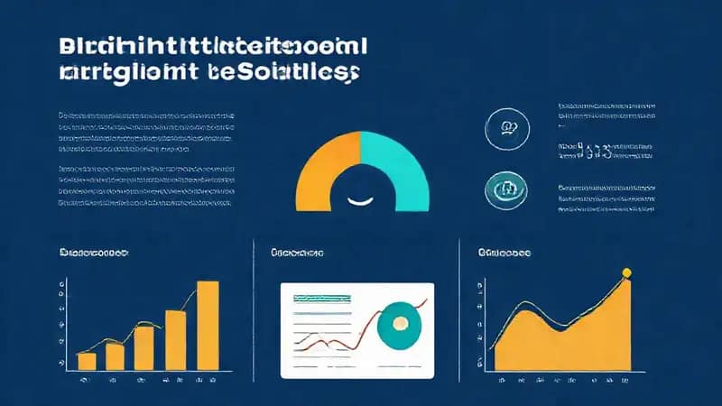 Una infografía clara muestra éxito financiero
