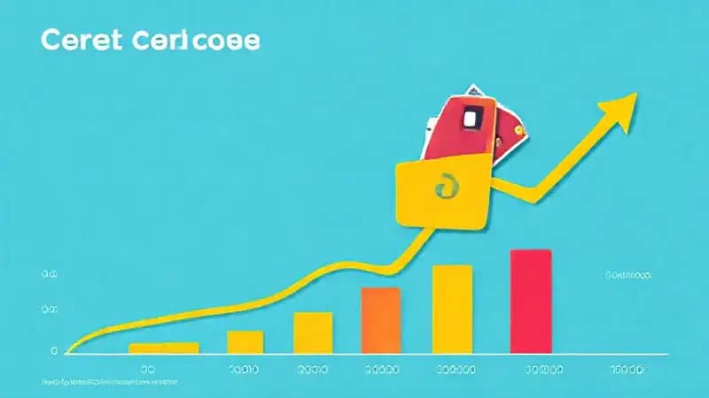 Un gráfico financiero optimista ayuda a decidir