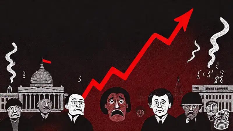 La deuda creciente genera caos financiero