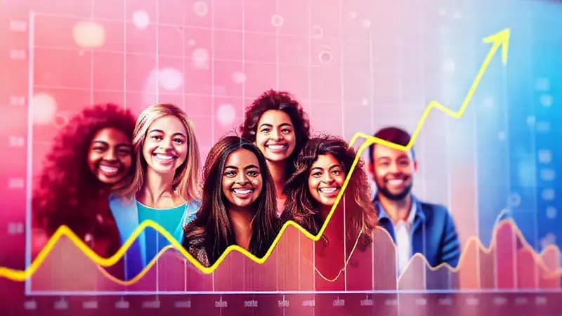 Redes sociales vibrantes impulsan el crecimiento digital